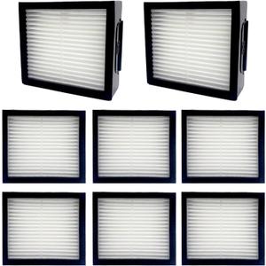 8-Pack HEPA Filter Compatible with iRobot Roomba Combo j7+, Combo j9+,Combo 10 Max, Replacement High-Effiency Filter Parts