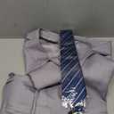 Cooper & Nelson 3 Piece Mens Suit Set, 2 Button Slim Fit Suit for Men, Jacket, Vest, Pants and Tie, M