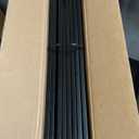 DUMOS Dog Playpen Indoor, Metal 40 Inch 8 Panels Foldable Pet Fence with Door, Outdoor Small Medium Large Dog Puppy Portable Exercise Play Pen for RV Camping, Trips, Play Yard (Black)