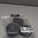 RC Highway Tires and Wheels Set,17mm Hex Plastic Wheels for 1/7 ARRMA Felony FSR 6S BLX RC Model Car (4 PCS 100mm)