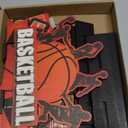 6 Pieces Basketball Table Decorations Basketball Birthday Party Wooden Ornaments Centerpieces for Birthday Baby Shower Party