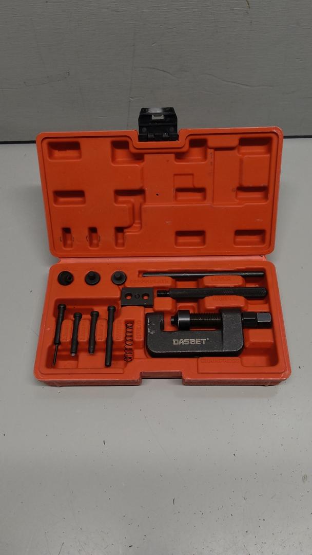 DAYUAN 13 pcs Motorcycle Chain Breaker Set, Chain Removal Tool Chain Cutter and Riveter Kit for Cam and 25 to 630 Chains
