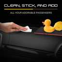 WANDER CAMP Metal Mounts Jeep Duck Holder for Dash - 11 Prong Rustproof, Aluminum Displays & 3M Tape for 4x4 Rubber Ducks with Nonslip, Tapered Pegs - Landing Pad Jeep Gifts Dashboard - 2 Pack