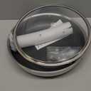 Non Stick Frying Pans, 12-inch with Lid, Hybrid Frying Pans Nonstick Stainless Steel Skillets, Dishwasher & Oven-Safe, Stay-Cool Handle, PFOA Free Cookware, Compatible with All Cooktops