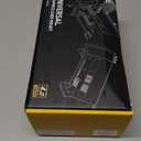 EZDIY-FAB PCIe 4.0 GPU Mount Bracket Graphic Card Holder Multi-Angle Adjustment, Video Card VGA Support Kit with PCIe 4.0 X16 Gen4 17cm/6.69in Riser Cable - Black