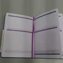 Clever Fox Income & Expense Tracker  Accounting & Bookkeeping Ledger Book for Small Business  1-Year Record Notebook, A5 (Purple)