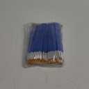 AROIC 180pcs Flat Paint Brushes Set, Small Brushes Bulk Nylon Hair for Kids Acrylic Oil Watercolor Artist, Professional Painting for Classroom Students (Blue)