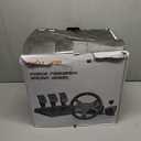 PXN V99 Driving Force Steering Wheel, 3.2Nm Dual-Motor Force Feedback Base, 11.8-inch TPR Rubber Wheel Cover Sim Racing Wheel With Shifter and Pedal, Desk Clamp, for PC, PS4, Xbox One, Xbox Serive X|S - Used - Like New