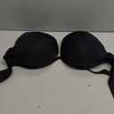 Women's Push Up Padded Bra Seamless T-Shirt Underwire Plunge Bra Add One Cup (36E)