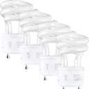 13Watt T2 Spiral CFL GU24 2 Prong Light Bulb Base 2700K 900lm -UL Approved 120v 60Hz Light Bulb- Mini Twist Lock Spiral -Self Ballasted Compact Fluorescent -Warm White Light 4pack