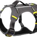 Fida Dog Harness, Multi-Functional No-Pull Pet Vest Harness with Saddle Bags Backpack, Front Leash Clip, Adjustable Soft Padded Reflective No-Choke Dog Vest Heavy Duty for Small Dog, S, Black (Small (Neck:14"-18";Chest:20"-22.5"))