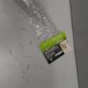Shower Door Bottom Seal Strip, 2PCS Seal Strip, Ultra Clear PVC, 36" Length, Fits 10mm Thick Glass, Prevents Leaks, Easy Installation, No Adhesive Required (Ultra Clear, 36in for 3/8"(10mm) Door)