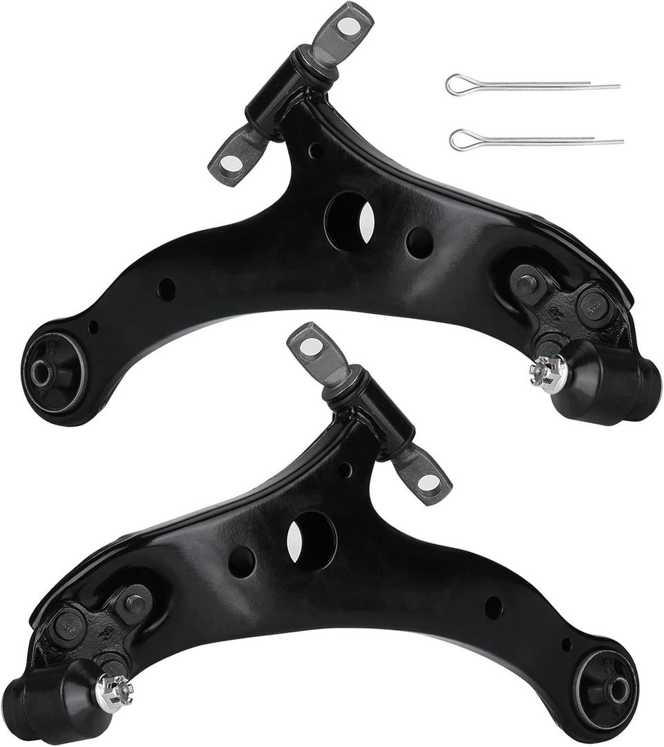 Front Lower Control Arm with Ball Joint for Toyota Camry 2002-2006, Highlander 04-07, Solara04-08, for Lexus ES300 02-03, ES330 RX330 04-06, RX350 2007 2008 2009 K620333 K620334 Suspension Kit 2Pcs