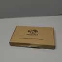 PHOEPET No Pull Dog Harness Medium Reflective Front Clip Vest with Handle,Adjustable 2 Metal Rings 3 Buckles[Easy to Put on & Take Off](M, Red)