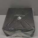 ROTHWELL 6 Slot Leather Watch Box with Valet Drawer - Luxury Watch Case Display Organizer, Microsuede Liner, Locking Mens Jewelry Watches Holder, Men's Storage Boxes With Large Glass Top (Black/Grey)