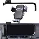 BriYorWay Car Phone Holder for Jeep Wrangler 2024 2025 Accessories, for Jeep Wrangler Cell Phone Car Mount