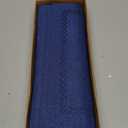 Placemats Set of 6 for Dining Table with Hollow Edge Design- Table Mats 12x 18 Inch, Cloth Place mats Machine Washable (Blue 6pcs)