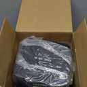 Space Heater for Indoor Use, 1500W Portable 13.78" Electric Heater with Thermostat, Fast Heating, 45 Oscillation, 12H Timer, Quiet & Safe 3D Flame Fireplace Ceramic Heater for Bedroom Office Home