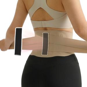 3D Lumbar Pad Back Brace for Lower Back Pain Relief, Breathable Back Support Brace for Men Women Ultra-thin Lower Back Support Belt for Sciatica Slipped Disc, Skin Color, XL(Waist:36"-43")
