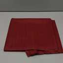 Aiyufeng Sheer Voile Window Treatment Rod Pocket Curtain Panels for Kitchen Bedroom Living Room Drapes Sunlight Filtering Privacy Semi Home Decor Assorted Colors Sizes (Burgundy, 40 W x 72 L)