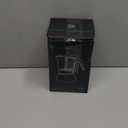 Coffee Gator 9 Cup Moka Pot, 15oz Stovetop Espresso Maker for Italian Coffee, Transparent Glass & Stainless Steel Design, Silver, 450ml