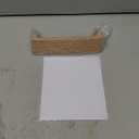 Desktop Glass Dry Erase Board with Solid Wood Base, Memo Whiteboard, Writing Note Pad, Mini Glassboard for Tabletop Display(Rustic Base,Glass)