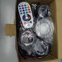 Tuanse 16 Pack Low Voltage Landscape Lights with 32 Connectors and 2 Remotes, RGBW Colored LED Well Lighting 12V-24V Waterproof Outdoor In Ground Lights for Garden Pathway Deck