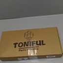 TONIFUL 4 Set Black Gold Balloon Centerpieces for Table,Balloon Stand Kit for Black Gold Party Decor 40th 50th 60th 70th Birthday Decorations Anniversary Graduation Decorations 2026 New Year Eve