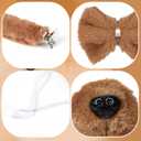 Dog Costume for Kids with Ears Nose Bow Tie Tail Adult Halloween Costume