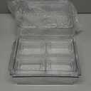 14 Pack Fridge Organizer, Stackable Refrigerator Organizer Bins with Lids, BPA-Free Fridge Organizers and Storage Containers for Fruit, Vegetable, Food, Drinks, Cereals, Clear