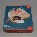 TOP BRIGHT DJ Music Busy Board - Wooden Toddler Toys for Boys and Girls，Montessori Sensory Toy with 14 Activities with Sound Blocks, Portable Travel Toy for 18M+