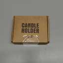 Aglary 2PCS Pentagram Black Taper Candle Holders, Matte Iron Candlestick Holders Centerpieces for Home Decoration, Wedding Anniversary, Party, Housewarming Gifts.