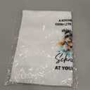 XBBMGG Funny Schnauzer Dog Kitchen Towels, Schnauzer Gifts for Women Men Dish Hand Tea Towels, Funny Dog Mom Lovers Owner Gifts Decorative Towel for Kitchen Bathroom, 16x24 Inch