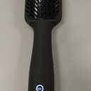 Kristin Ess Hair Volumizing Blow Dryer Brush - Blowout + Hair Straightening Brush - Ceramic + Ionic - Dry, Smooth + Volumize Hair - Flat Padel Base for Faster Blowout - 3 Wind Speeds + 4 Heat Settings