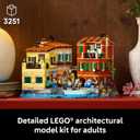 LEGO Ideas Italian Riviera Building Set for Adults - DIY Home & Office Decor for Men & Women Ages 18+ - Construct 3 Colorful Buildings & 10 Minifigures W/Accessories - Gift Idea for Birthdays - 21359