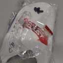 Rawlings | MACH Adjust Extension Piece | Adjustable Face Guard | Matte White | Right-Handed Batter