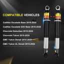 LUFT MEISTER 84176675 Rear Air Shock Absorber Pack of 2 Compatible with Chevy Tahoe Suburban 2015-2020 fits for Cadillac Escalade ESV fits for GMC Yukon XL 23151122 23267007 23290661