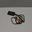 HDMI to RCA Converter, HDMI to AV 3RCA CVBs Composite Video Audio Converter Adapter Supports PAL/NTSC for TV Stick, Roku, Android TV Box, DVD ect, Black