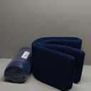 OLANLY Thick Memory Foam Bath Mat Rug 59x20, Extra Soft Absorbent Bathroom Rug, Quick Dry Bath Mats, Non-Slip, Machine Washable Carpet for Bathroom, Tub and Shower, Home Decor Accessories, Navy