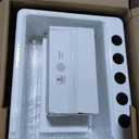 Riverby 27" Undermount Single Basin Cast Iron Kitchen Sink with Basin Rack and Cutting Board (White)