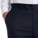 Michael Kors Men's Solid Classic Pants (Blue, L)