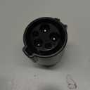 J1772 to Tesla Charger Adapter, Max 80A 250V Fast Charging Only for Tesla Model 3/Y/X/S/Cybertruck Charging Adapter, Compatible with SAE J1772 EV Charge to Tesla Adapter