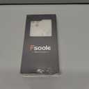 Fsoole Designed for iPhone 15 Plus Case, Cute Flower Floral Pattern Design, Slim Soft TPU Liquid Silicone Protective Cover for Women Girls - White