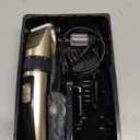 Dog Grooming Clippers, Low Noise, Electric Quiet, Adjustable Clipper Comb, Rechargeable Cordless Dog Hair Clippers for Dogs Cats Pets, Gold