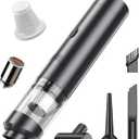 Handheld Car Vacuum, Portable Car Vacuum Cordless 4 in 1 Small High Power Cordless Cleaner, Mini Cleaner with Charger and Multi-Nozzles for Desk,Home,Office