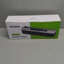 Vacuum Sealer Machine, INKBIRD Powerful 130W High Power with Liquid/Moist/Dry 6-Food Modes, Compact Food Preservation System with Cutter, Full Start Kit with Pre-cut Bags*10 (8''*11.8''), EXT-VAC (Black)