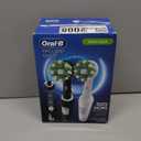 Oral-B Pro 1000 CrossAction Electric Toothbrush, Black and White, 2 Count