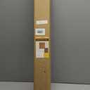 Cordless Bamboo Roman Shades for Windows, Blinds Size (30 1/2" W  48" H) Colour (BDP-Driftwood) Fits Windows (30 3/4" W  48" H)