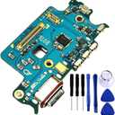 Galaxy S22 5G USB Charging Port Flex Cable Replacement S901U Type C Charger Dock Board Connector for Samsung Galaxy S22 SM-S901U S901 Port Repair Part with Tools