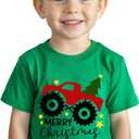 Toddler Boys Girls Christmas Shirt Kids Ugly Xmas T-Shirt Short Sleeve Cotton Tee Top 2-8 Years